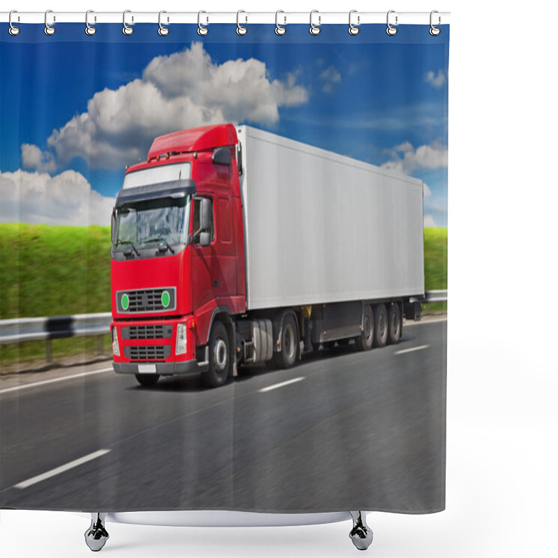 Personality  Truck Shower Curtains