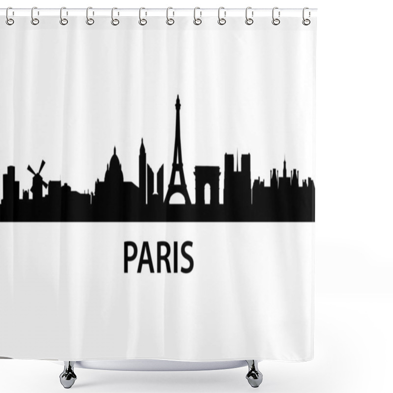 Personality  Skyline Paris Shower Curtains