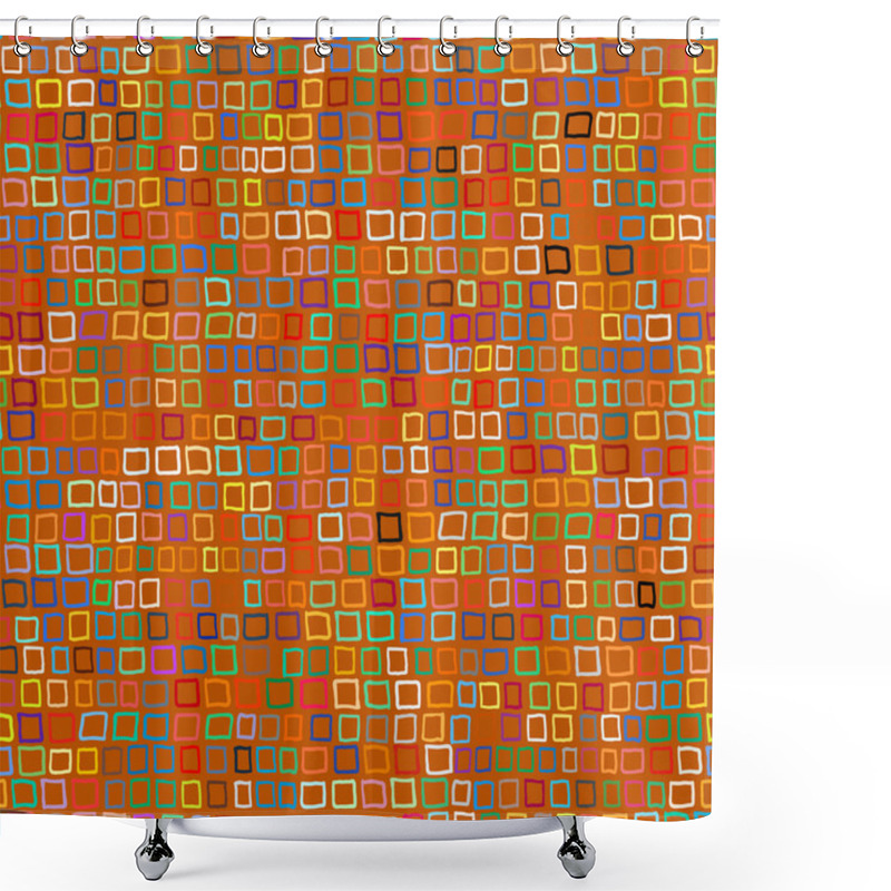 Personality  Geometric Pattern Shower Curtains