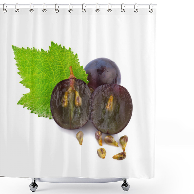 Personality  Grape In Close Up Shower Curtains