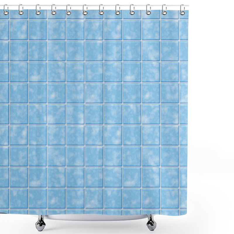 Personality  Mosaic Tile Seamless Pattern. Shower Curtains