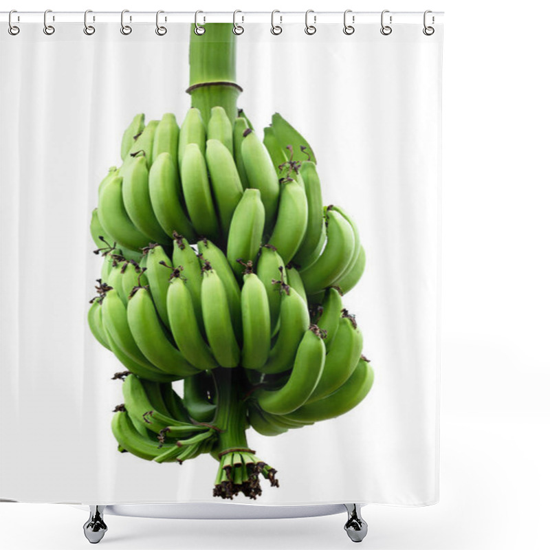 Personality  Banana Fruits. A Cluster Of Bananas Shower Curtains