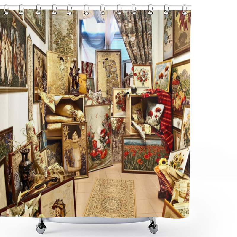 Personality  Tapestry Room In Store Shower Curtains