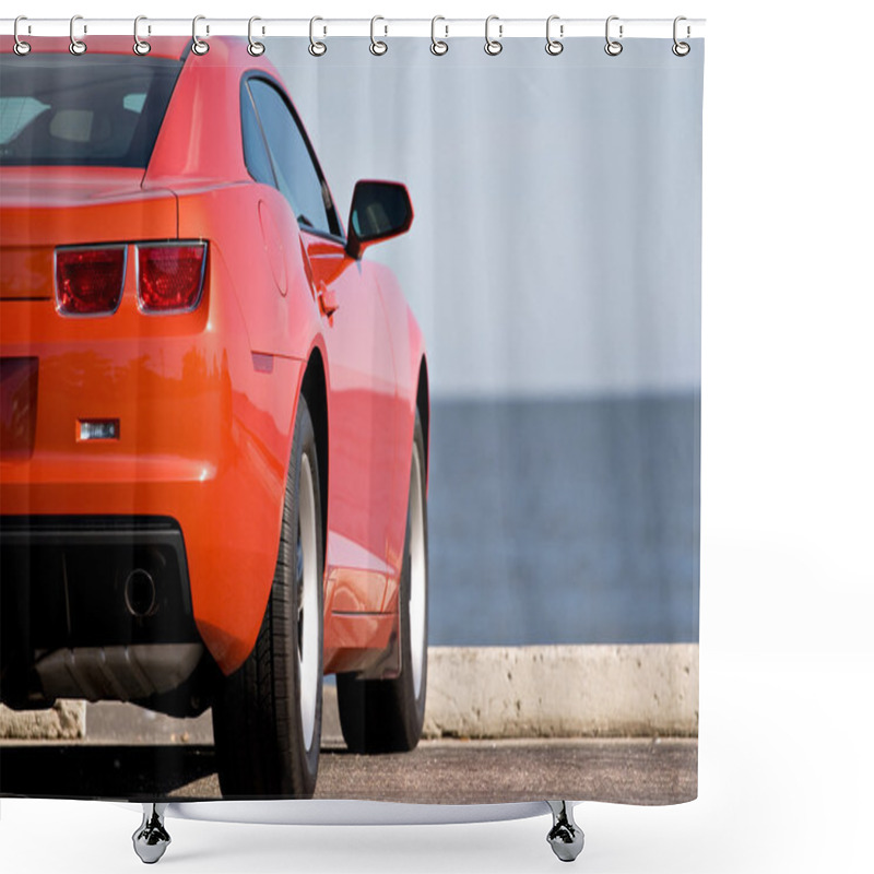 Personality  Modern Sports Car Shower Curtains