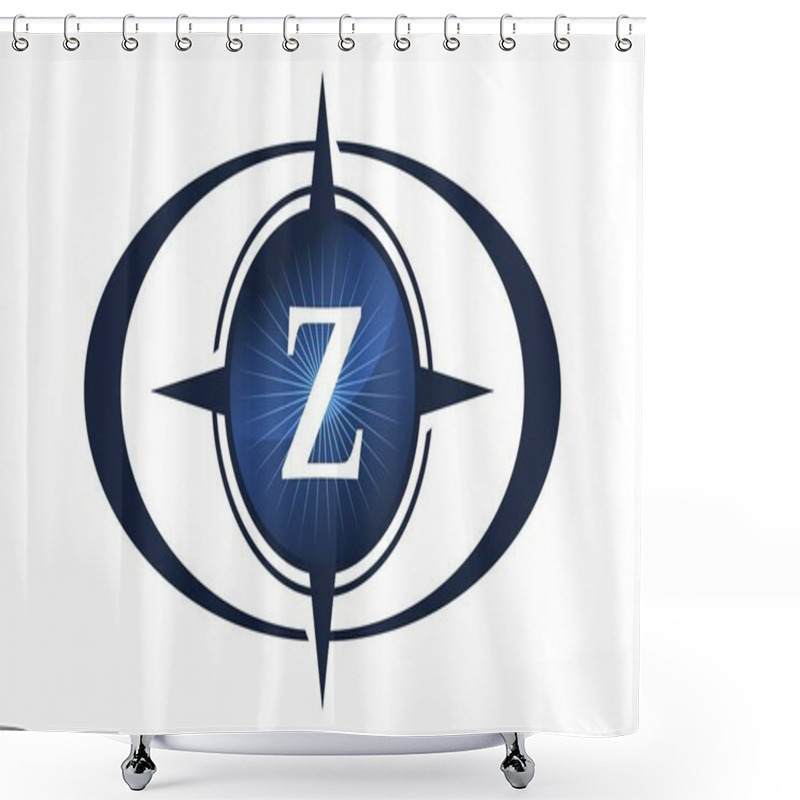 Personality  Insights Guide Initial Z Shower Curtains