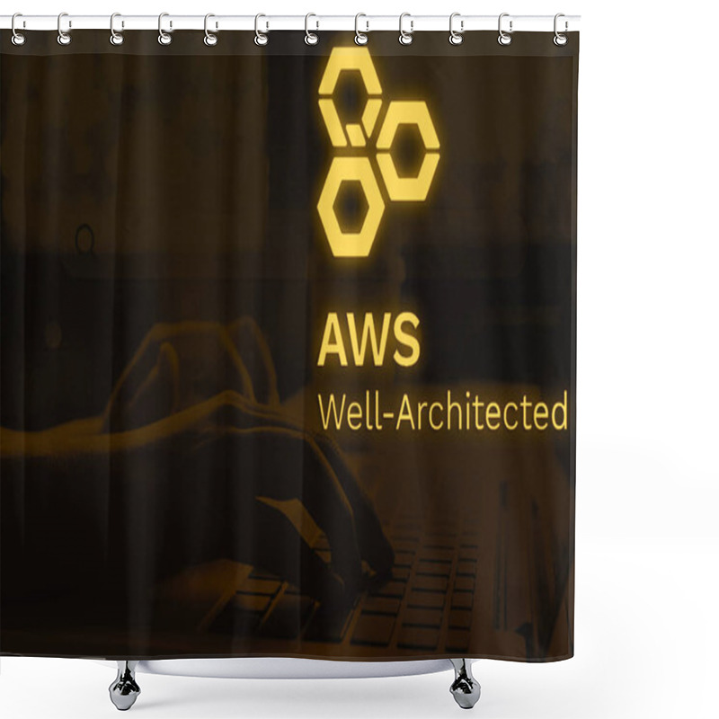 Personality  Optimizing Cloud Success With The AWS Well-Architected Framework Shower Curtains