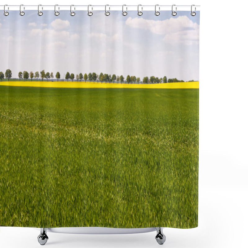 Personality  At The Flaeming-Skate In Brandenburg, Germany Shower Curtains