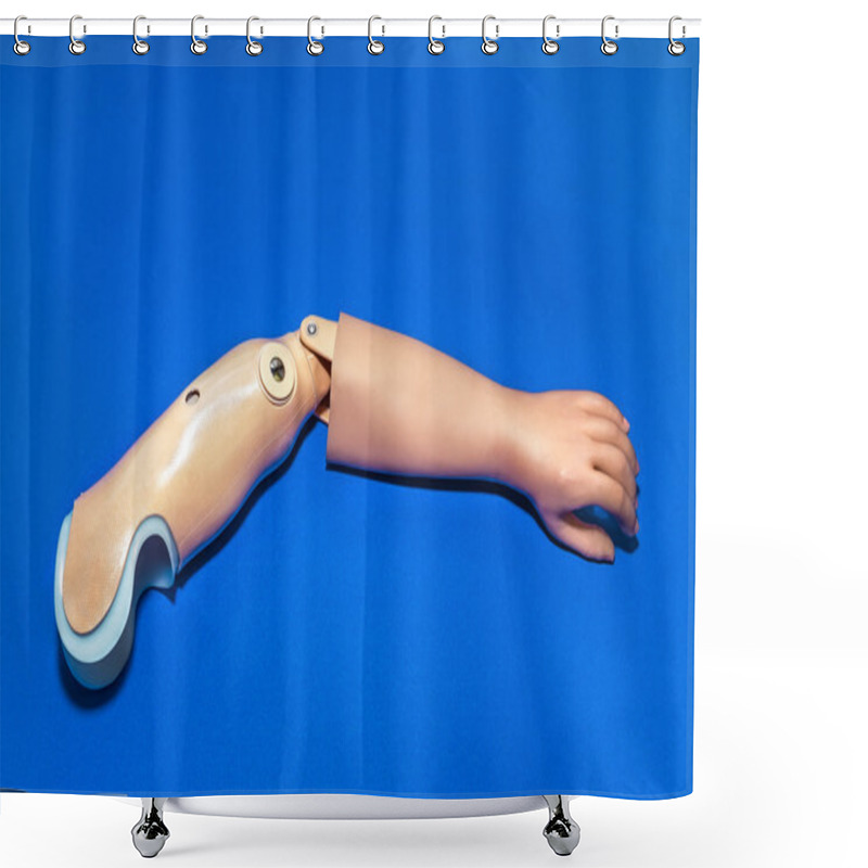 Personality  Single Prosthetic Arm Shower Curtains