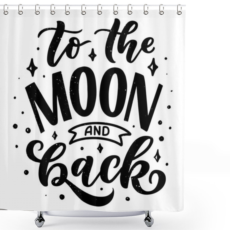 Personality  Sketch Lettering Quote About Space For Textile Design And Print . Modern Trendy Kids Concept. Doodle Illustration. Hand Drawn Card. Vector Typography Poster. Shower Curtains