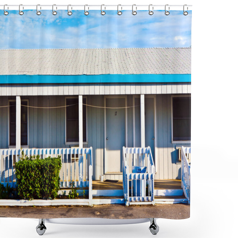 Personality  Motel In The Outer Banks, USA Shower Curtains