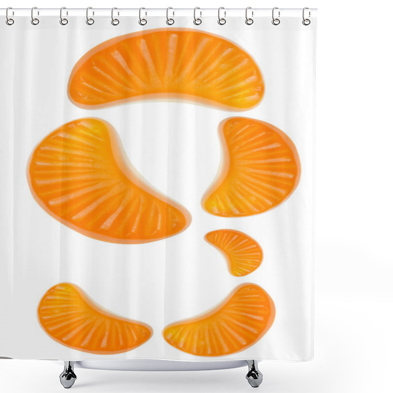 Personality  Jelly Number 9 Shower Curtains