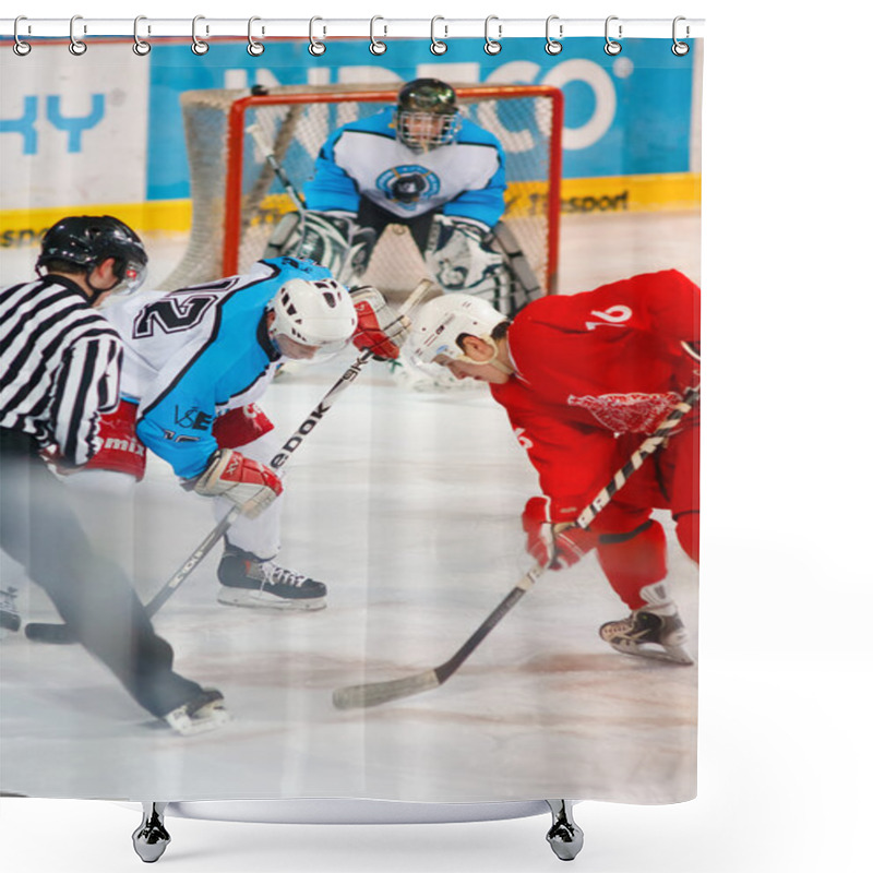 Personality  University Hockey League Final Match Shower Curtains