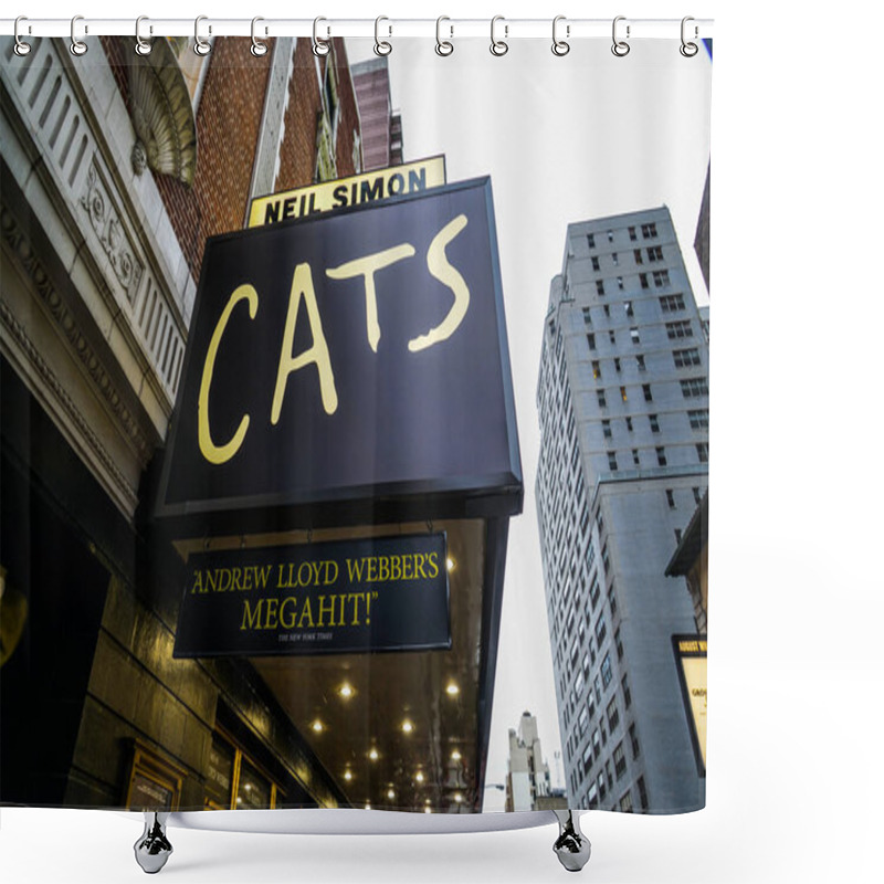 Personality  Cats Theater Of Image Shower Curtains