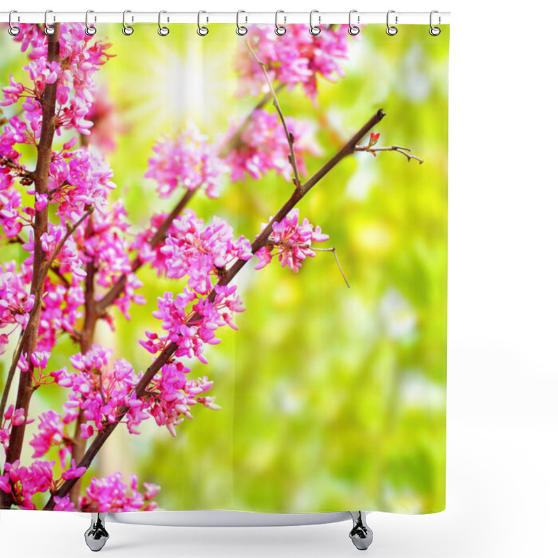 Personality  Blooming Tree Shower Curtains