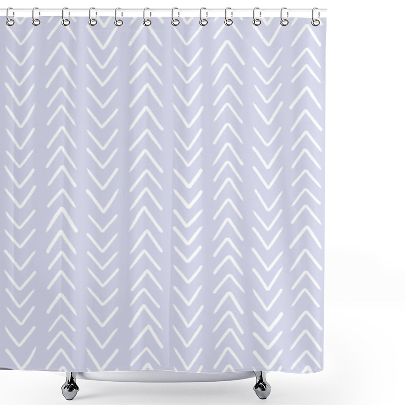 Personality  Simple Classic Herringbone Pattern Shower Curtains