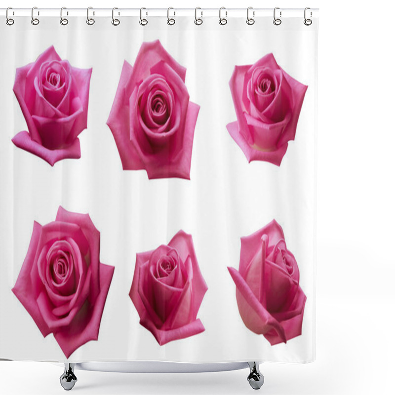 Personality  Pink Roses Shower Curtains