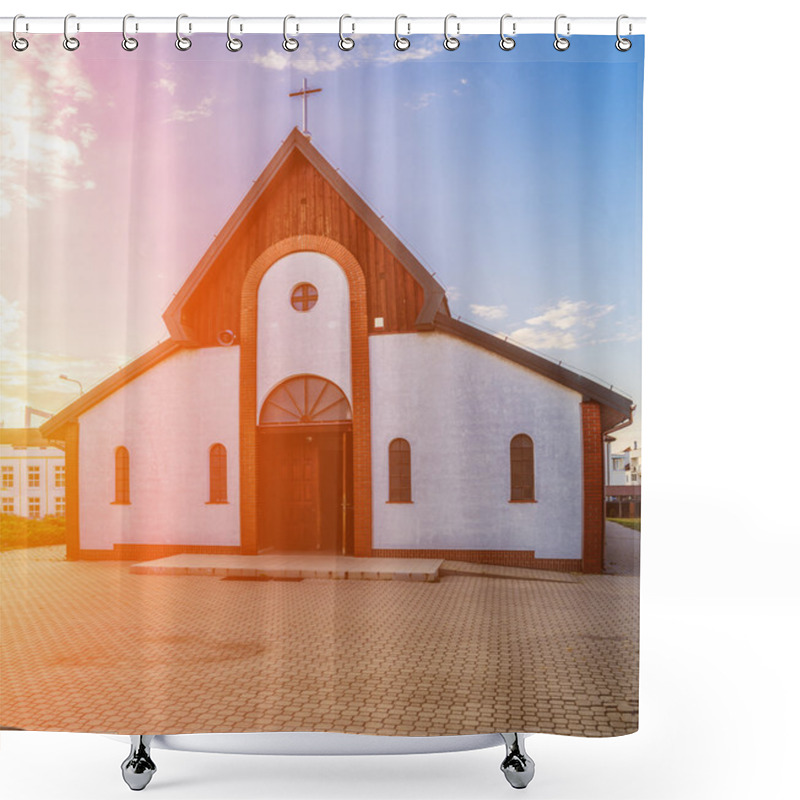 Personality  Church In Bialystok Shower Curtains