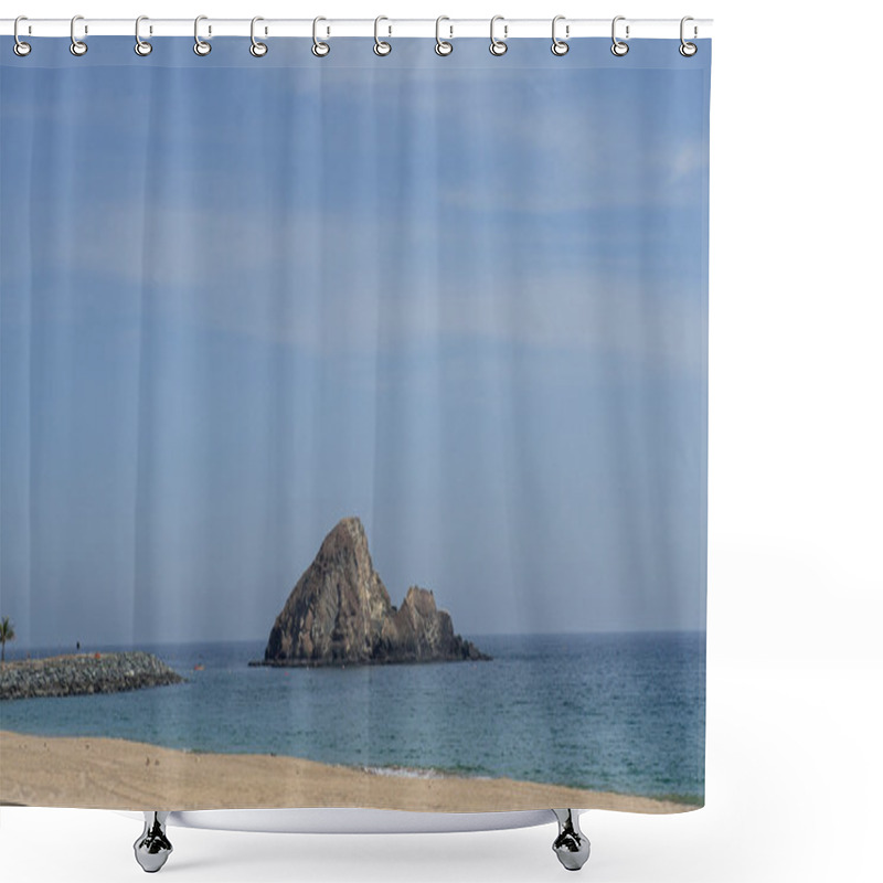 Personality  The Coast Of Indian Ocean In Fujeirah,UAE Shower Curtains