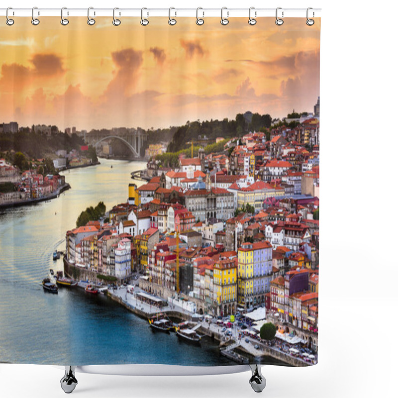 Personality  Porto, Portugal On The River Shower Curtains