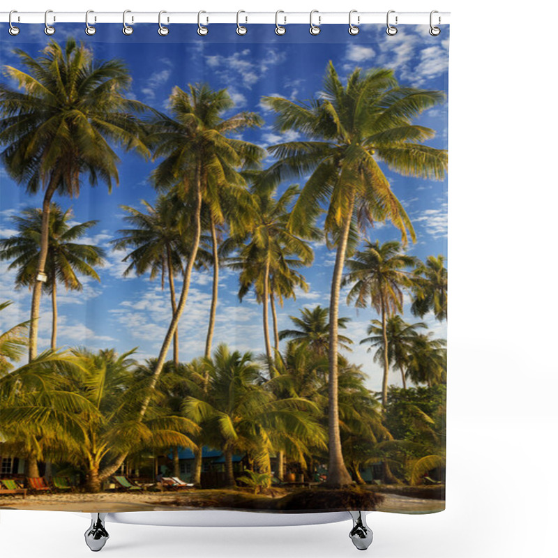 Personality  Beach On The Koh Kood Island, Thailand Shower Curtains