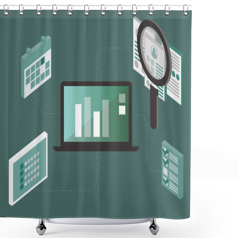 Personality  Hr Analytics To Collect And Analyze Human Resources (HR) Data Shower Curtains