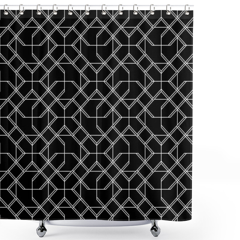 Personality  Vector Seamless Pattern Shower Curtains