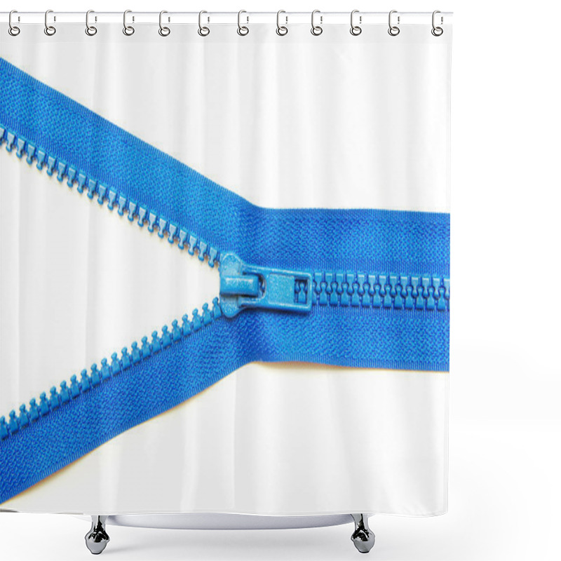 Personality  Zipper Shower Curtains