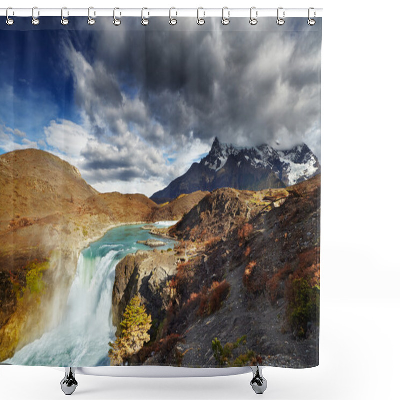 Personality  Torres Del Paine, Chile Shower Curtains