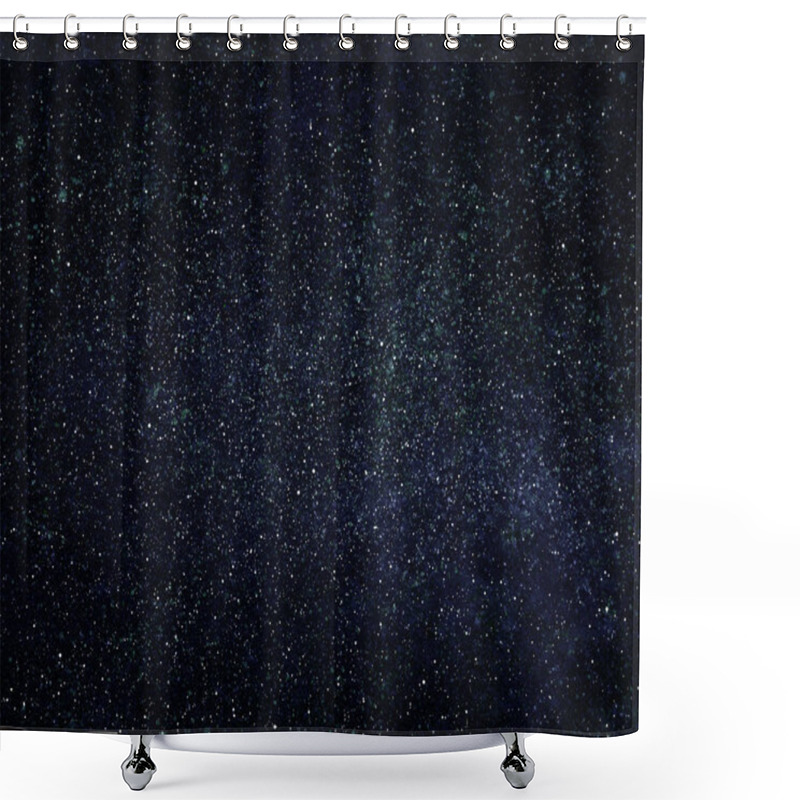 Personality  Night Sky With Stars As Background Shower Curtains