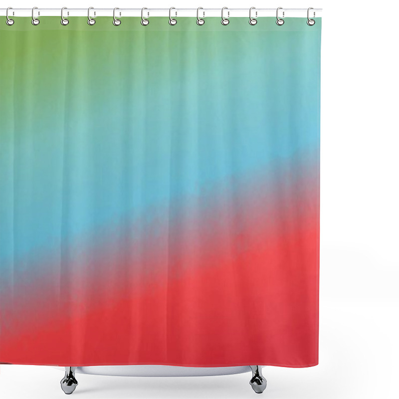 Personality  Creative Prismatic Background With Polygonal Pattern Shower Curtains