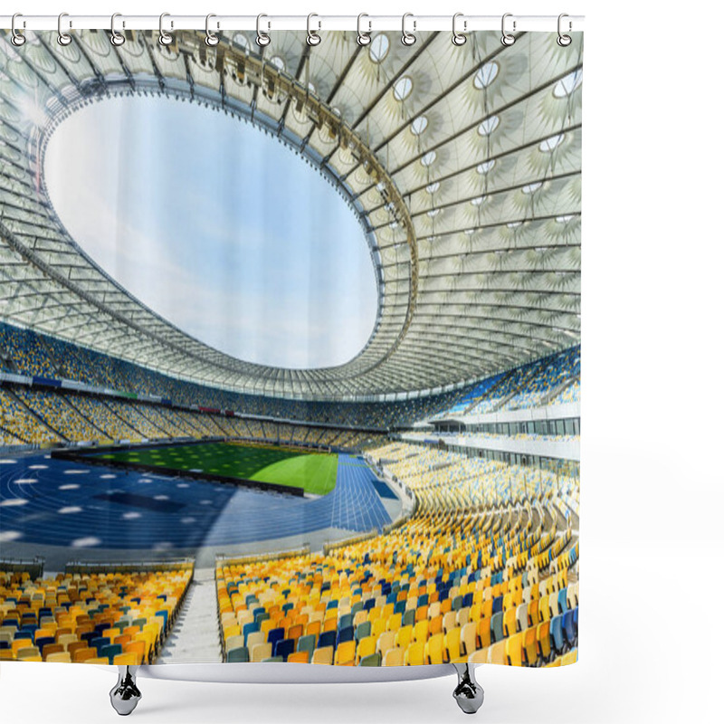 Personality  Rows Of Stadium Seats  Shower Curtains