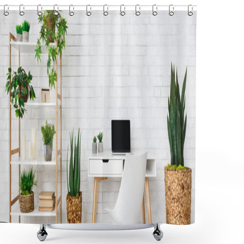 Personality  Modern Home Work Place Shower Curtains