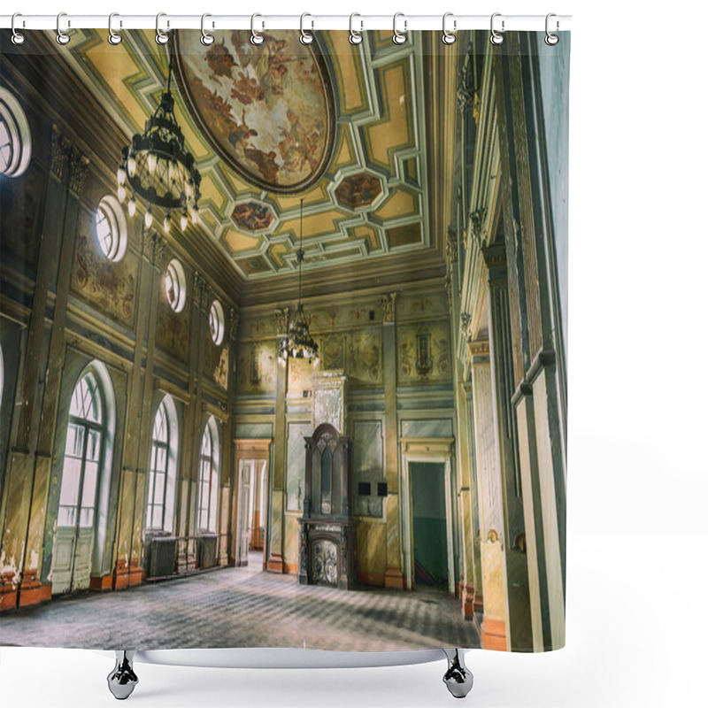 Personality  Beautiful Hall In Sharovsky Castle Shower Curtains