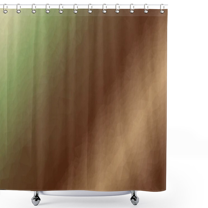 Personality  Abstract Geometric Background With Poly Pattern Shower Curtains