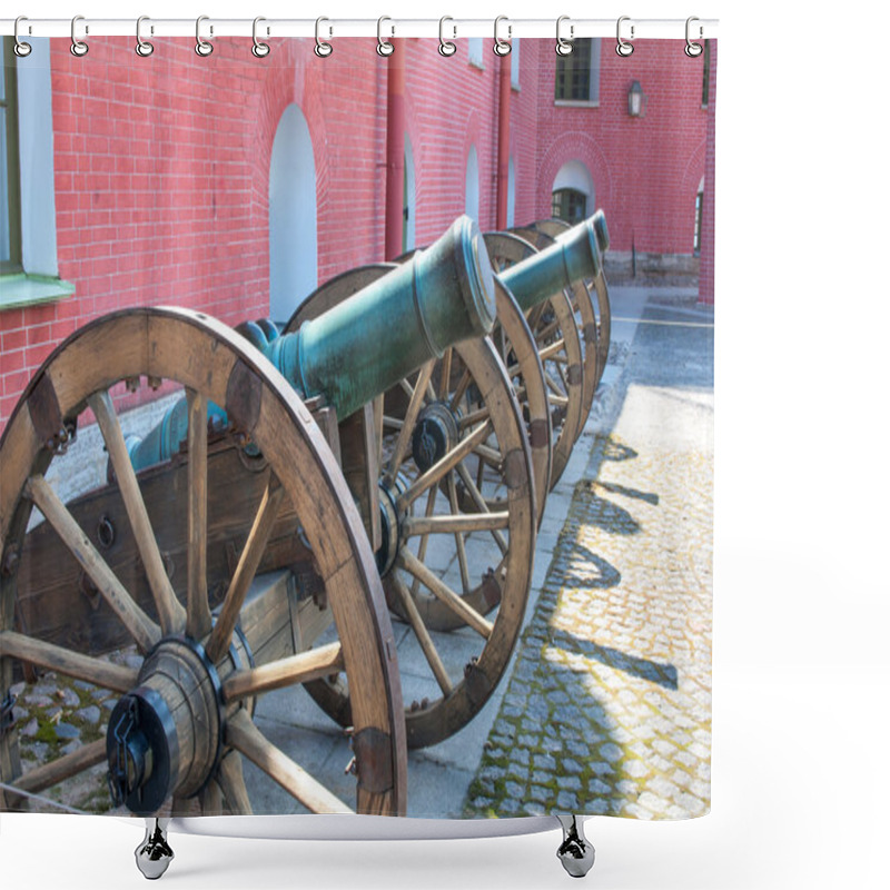 Personality  Artillery Meseum In St Peter And Paul Fortress, St Petersburg, R Shower Curtains