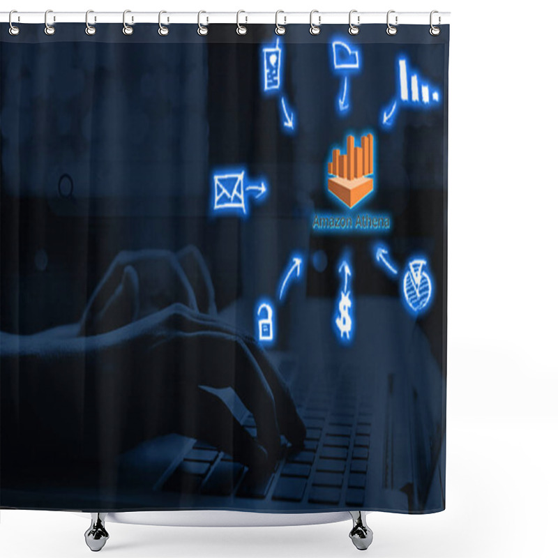 Personality  Amazon Athena Drivers & Connectors For Data Integration Enable Seamless Access To And Integration With Amazon Athena, A Serverless Interactive Query Service That Makes It Easy To Analyze Large Datasets Directly In Amazon Shower Curtains