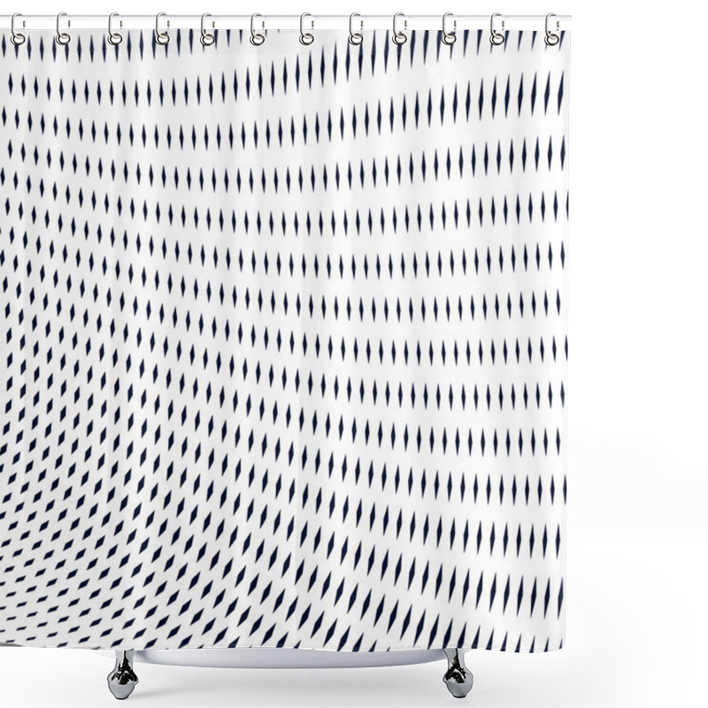 Personality  Moire Pattern, Op Art Background Shower Curtains