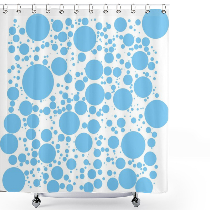 Personality  Bubbles Shower Curtains