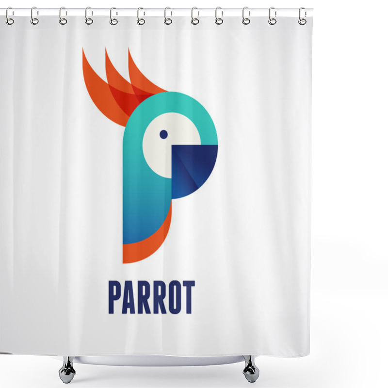 Personality  Tropical Birds - Parrot Shower Curtains