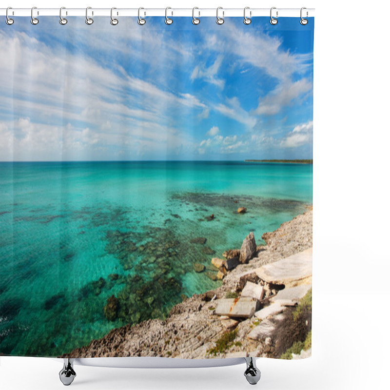 Personality  Eleuthera Island Bahamas Shower Curtains