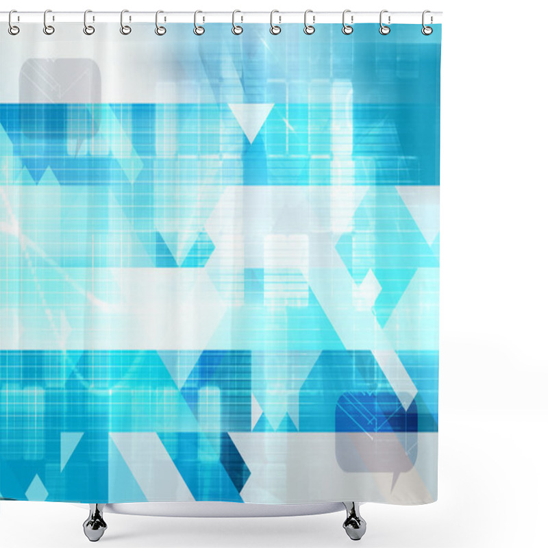 Personality  Telecommunications Network Shower Curtains