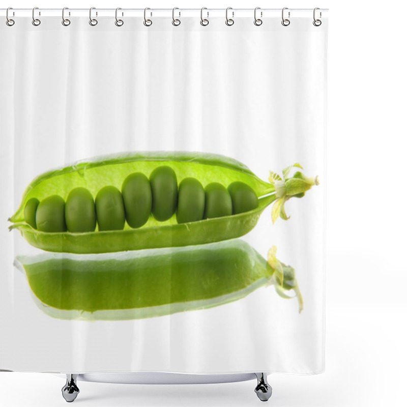 Personality  Peapod Shower Curtains