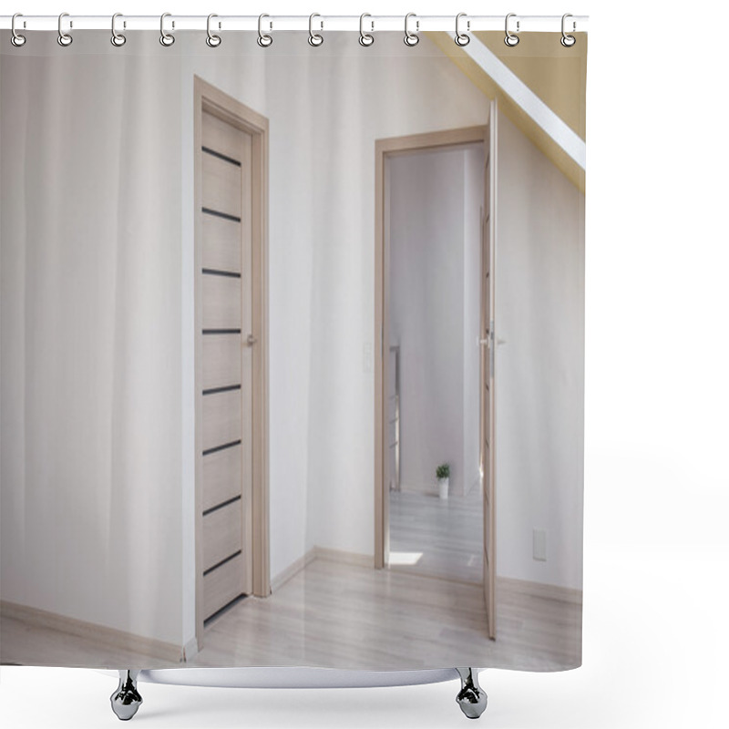 Personality  Open Door To Attic Room Shower Curtains