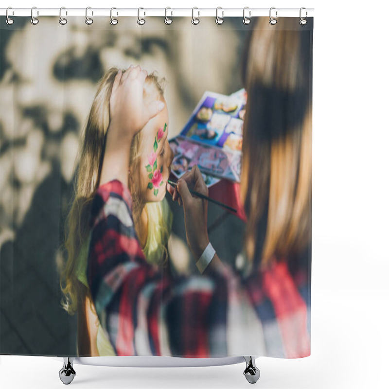 Personality  Bodyart Shower Curtains