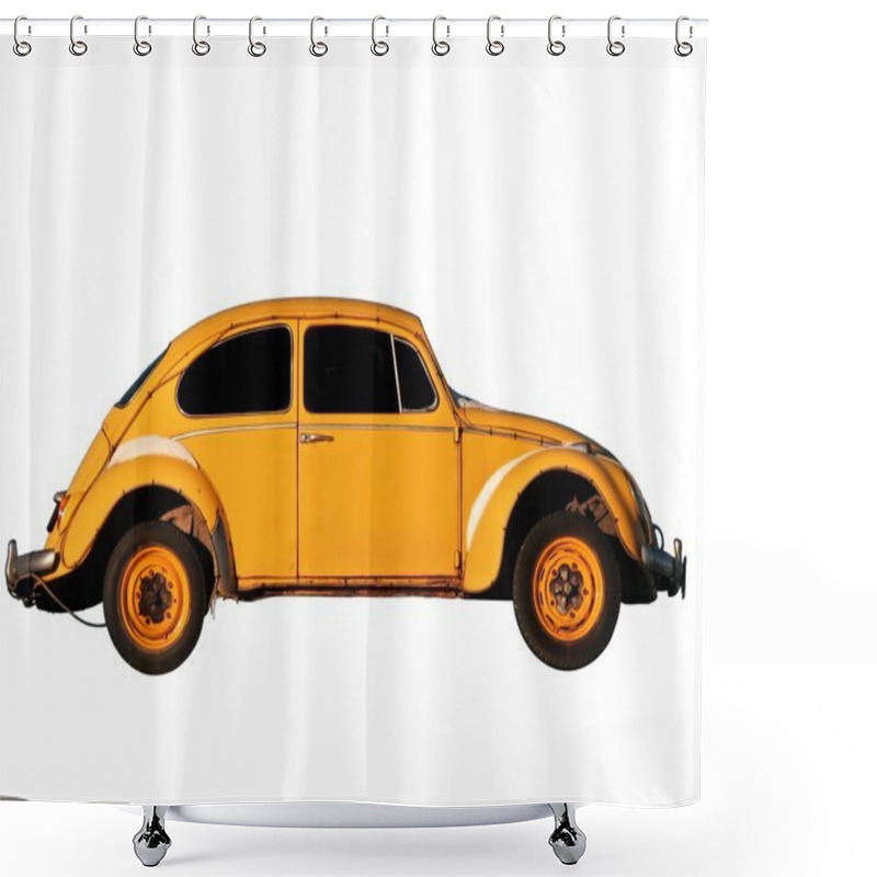 Personality  Beetle Shower Curtains