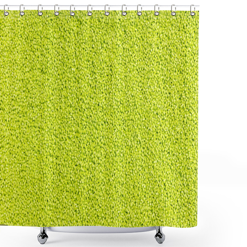 Personality  Green Plastic Resin ( Masterbatch )  Shower Curtains