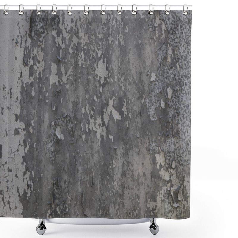 Personality  Scratched Wall Texture Shower Curtains