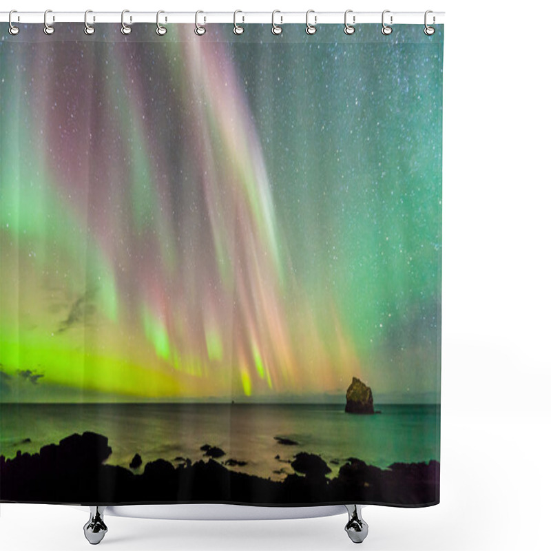 Personality  The Light Reflection Of The Northern Lights Shower Curtains