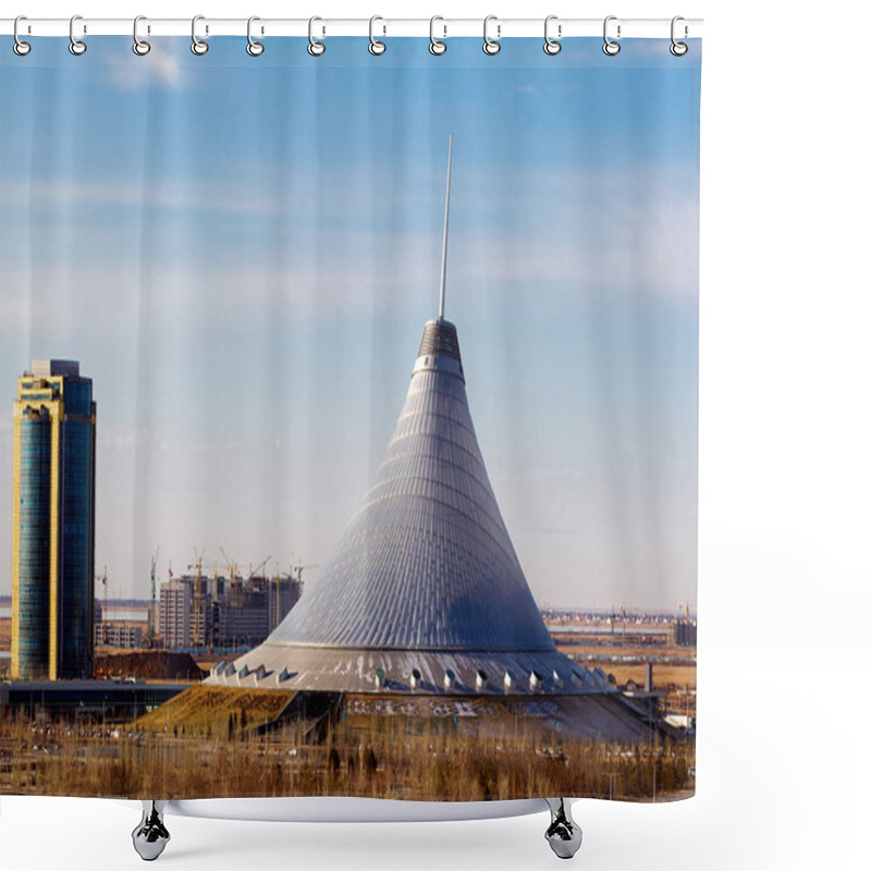 Personality  Architectural Elements And Abstract Parts Of Buildings And Struc Shower Curtains