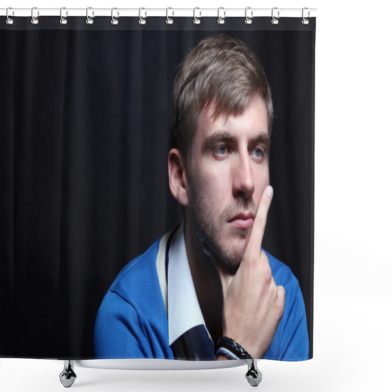 Personality  Beautiful Men Shower Curtains